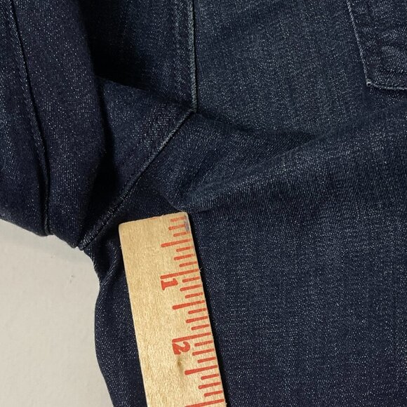 Eileen Fisher Jeggings Women Small Petite Dark Wash Denim Look Stretch Comfy - Picture 7 of 12